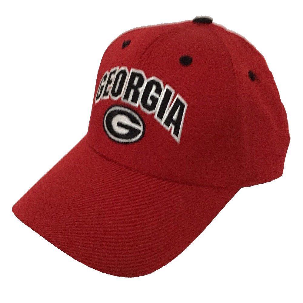 Georgia Bulldogs Hats Lot of 3 UGA Dawgs Adjustable Snapback Caps NCAA